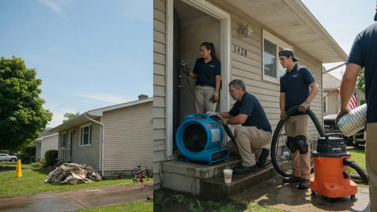 Water Damage Restoration in Lewisville, IN near me